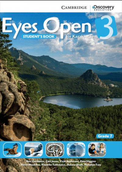 Электронный учебник English Eyes Open 3 for Kazakhstan. Grade 7. Student`s book  7 класс